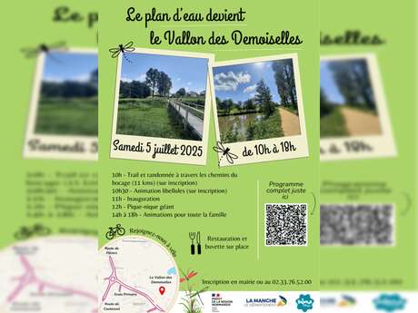 Inauguration du parc Le Vallon des Demoiselles