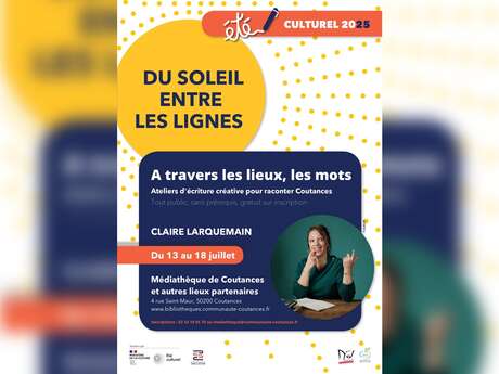 Atelier d'écriture créative "Coutances et la mer"
