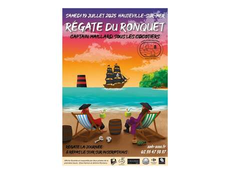 Régate du Ronquet "Cap'tain Maillard est sous les cocotiers"