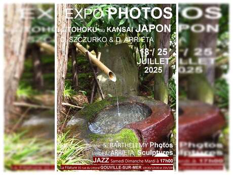 Animation jazz - exposition photographies "Du Tohoku au Kansai - Japon"