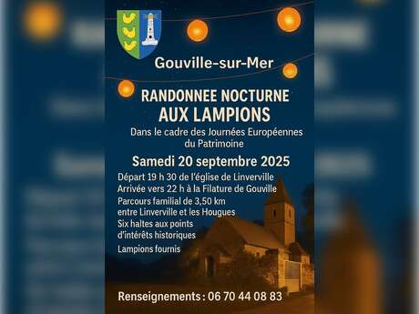 Journées Européennes du Patrimoine : randonnée nocturne aux lampions