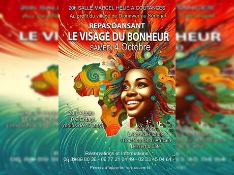 Repas dansant "Le visage du bonheur"