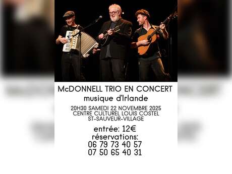McDonnel Trio, musique d'Irlande