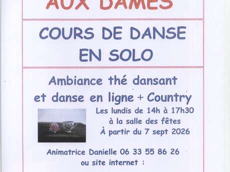 Initiation de danses sans partenaire pour dames
