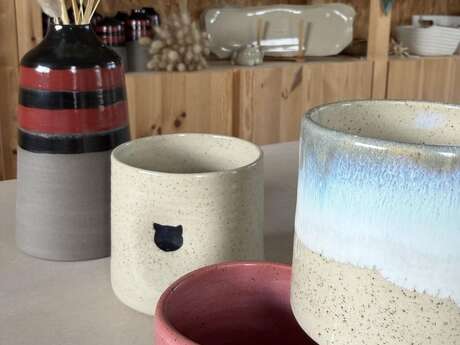 Créations de pièces en grès de Dune céramique