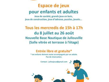 Espace de jeux pour petits et grands