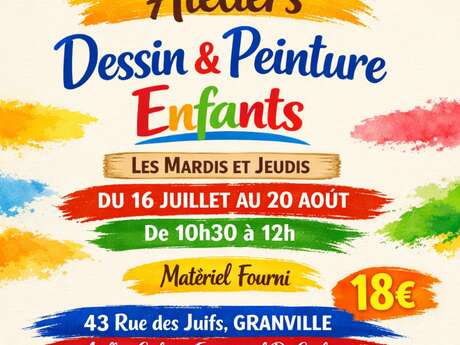 Atelier dessin peinture