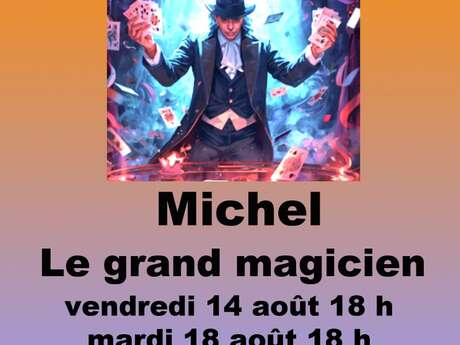 Magie des Cartes  avec Michel, le magigien
