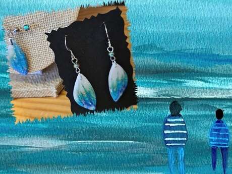 Peintures et bijoux de Sarah Lepée et Nadia Dréossi