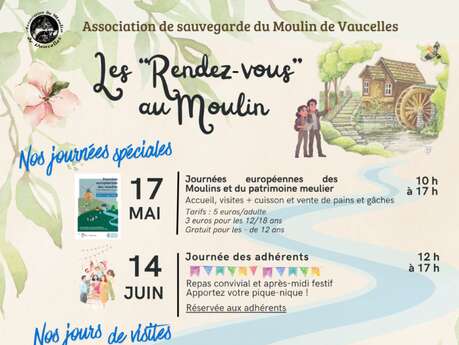 Journée européenne des Moulins et du patrimoine meulier