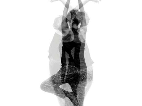 Yoga sous la yourte