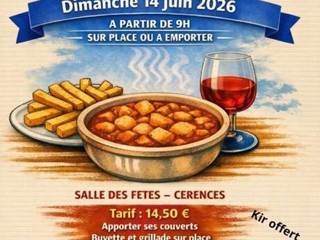 Collation tripes organisé par le comité des fêtes de Cérences