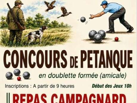 Concours de pétanque
