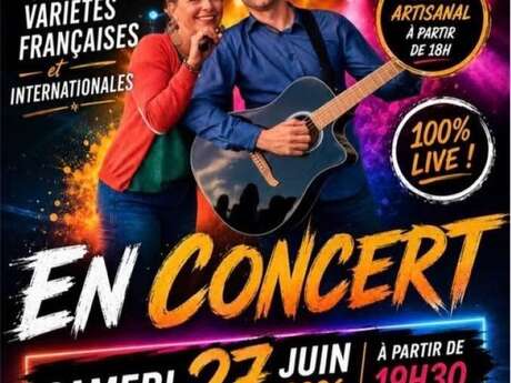 Marché artisanal et apéro concert