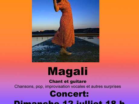 Concert - Magali chant et guitare