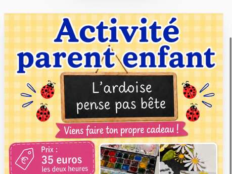 Atelier parent/enfant - Création d'un cadre