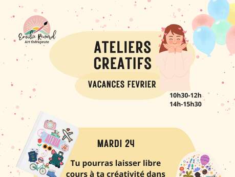 Ateliers créatifs : cahier créatif