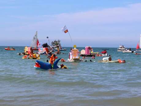 Course des objets flottants non identifiés