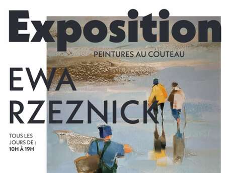Exposition « Peinture au couteau » d'Ewa Rzeznick