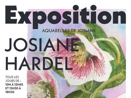Exposition « Aquarelles de Josiane » de Josiane Hardel