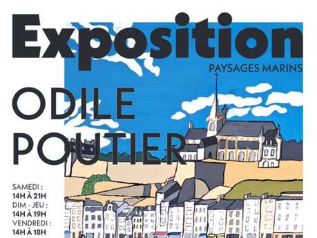 Exposition « Paysage marins » d'Odile Poutier