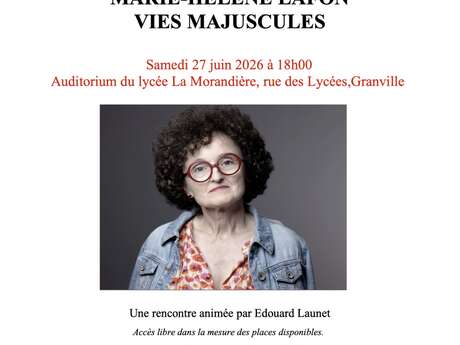 Rencontre avec Marie-Hélène Lafon