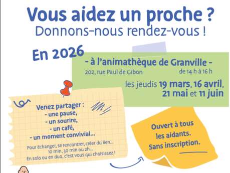 Vous aidez un proche ? Donnons-nous rendez-vous !