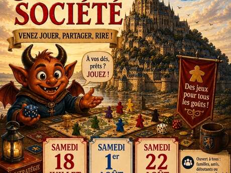 Vacances d'été et jeux de société