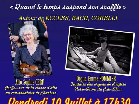 Concert d'alto et orgue "Quand le temps suspend son souffle"
