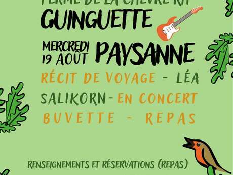 Guinguette paysanne - Récit de voyage
