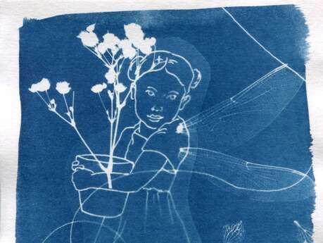 Atelier Cyanotype avec l'artiste Delphine Vaute