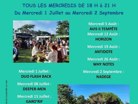 Musique sur un plateau