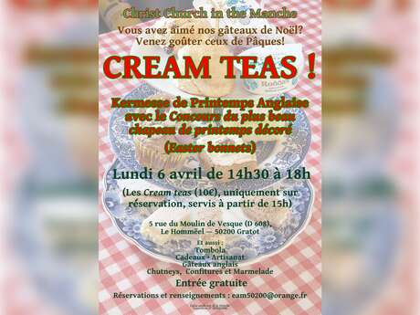 Kermesse de printemps Cream teas