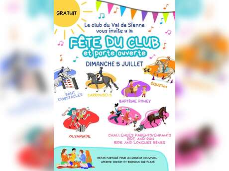 Fête du club et portes ouvertes