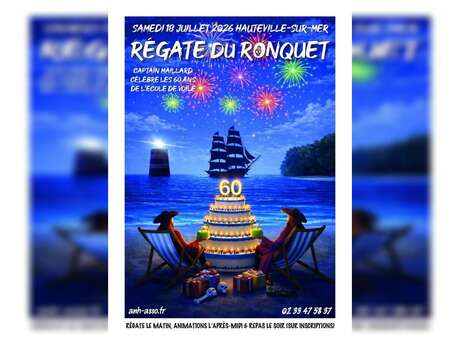 Régate du Ronquet "Captain Maillard célèbre les 60 ans de l'école de voile"