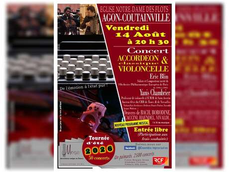 Duo Violoncelle et Accordéon : Voyage au cœur de la Grande Europe