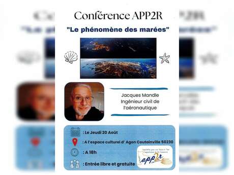 Conférence "Le phénomène des marées"
