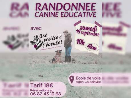 Randonnée canine éducative