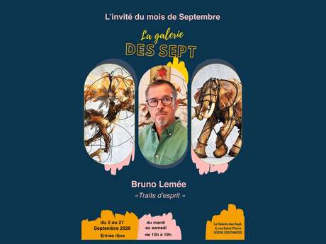 Expotition Bruno Lemée "Traits d'esprit" - Peinture / sculpture