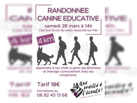 Randonnée canine éducative