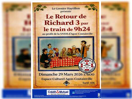 Le retour de Richard 3 par le train de 9h24
