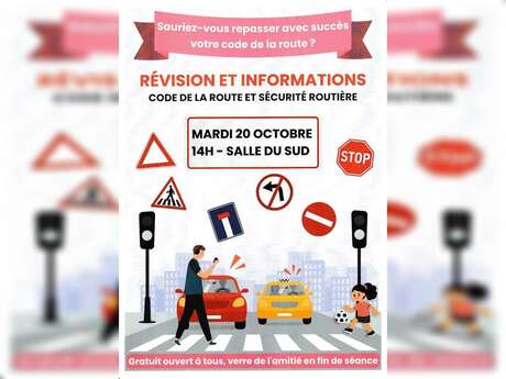 Révision du code de la route et prévention routière