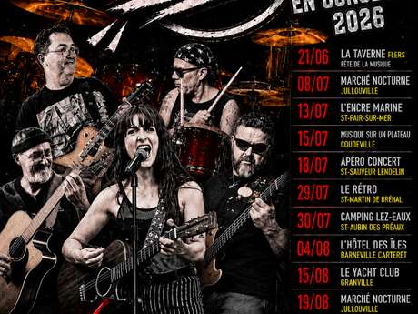 Concert rock, pop, blues et soul
