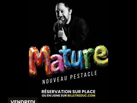 Spectacle de David Azencot "Mature"