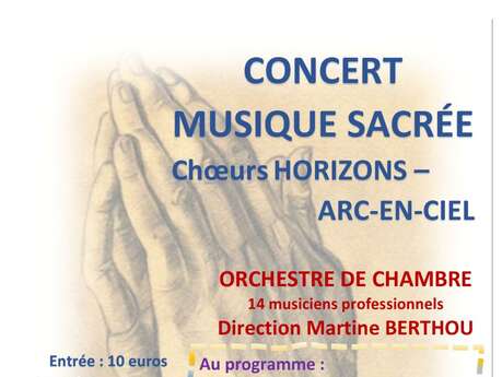 Concert de musique sacrée