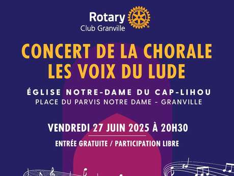 Concert Les Voix du Lude à Notre-Dame du Cap Lihou
