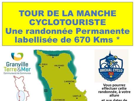 Tour de la manche cyclotouriste - circuit permanent