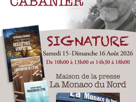 Dédicace de Bernard Cabanier