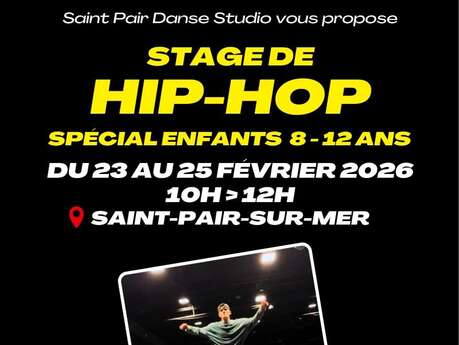 Stage de hip-hop pour enfants (8 à 12 ans)