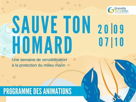 Sauve Ton Homard - Grand public - une semaine de sensibilisation à la protection du milieu marin